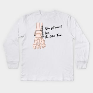 You Got Screwed. Love, Ortho Kids Long Sleeve T-Shirt